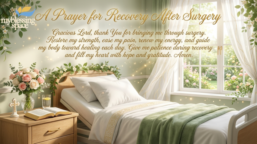 Praying for Recovery After Surgery
