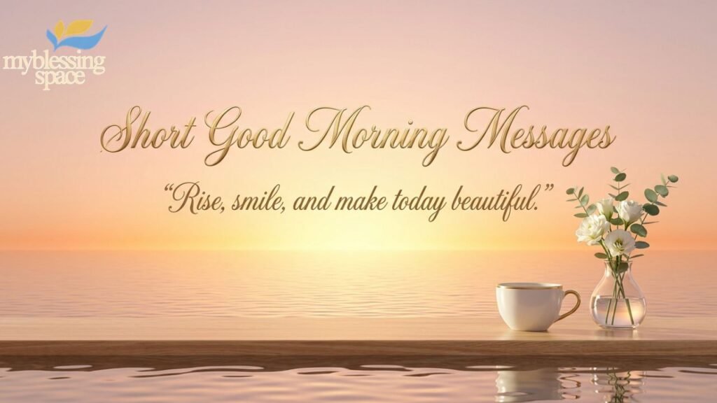Short Good Morning Messages
