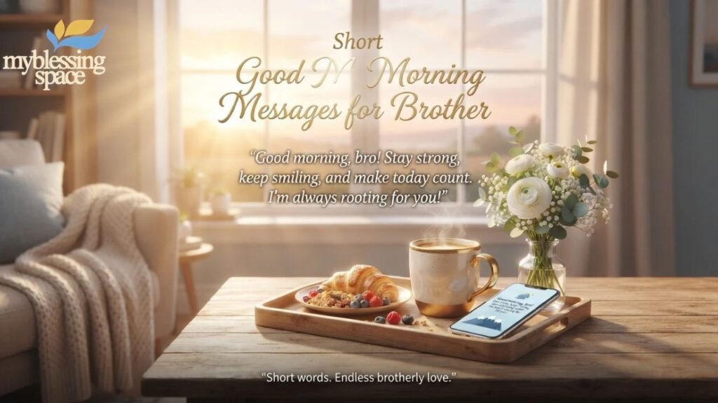Good Morning Brother Messages and Wishes