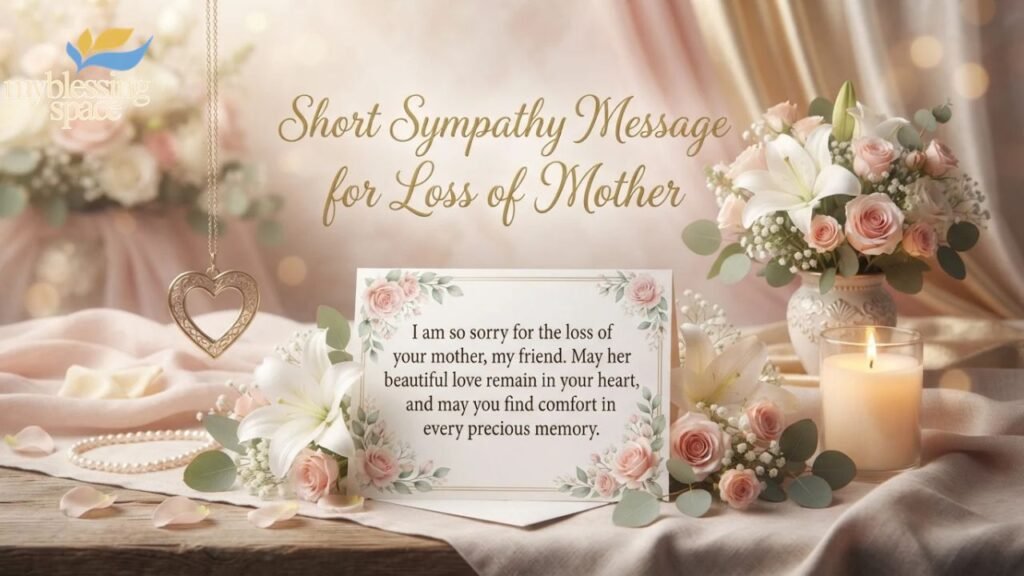 Condolence Messages to a Friend