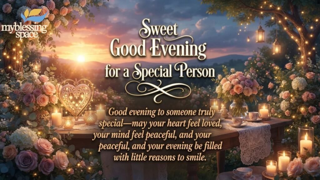 Good Evening Messages Wishes & Quotes