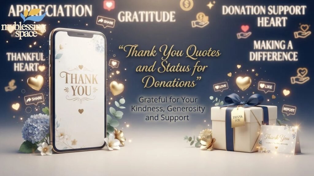 Thank You Messages for Donations