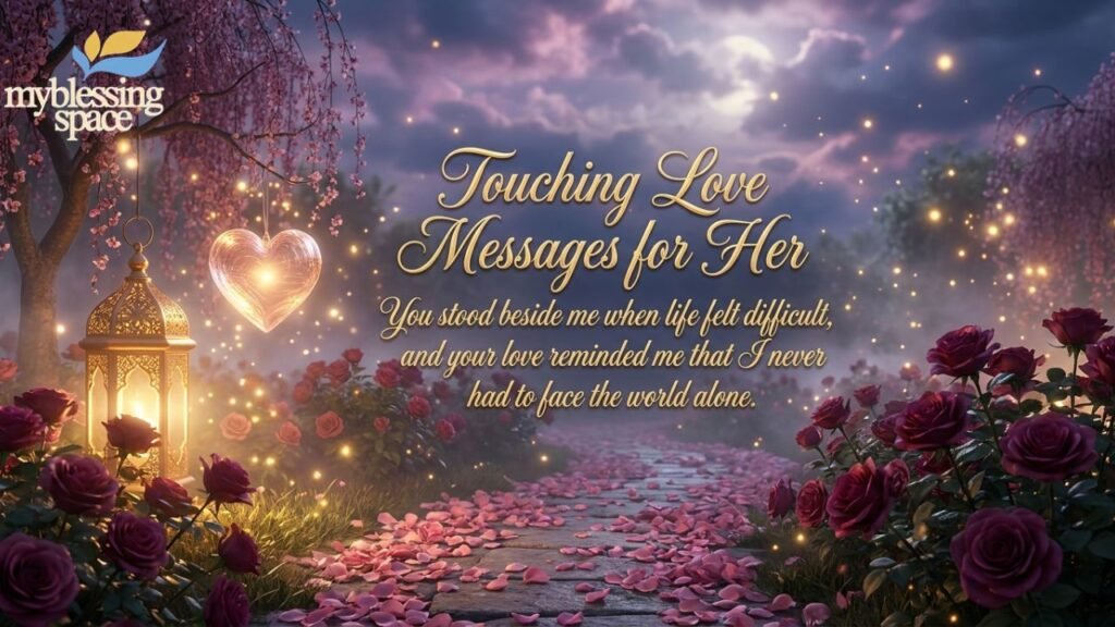 Touching Love Messages for Her 🥹